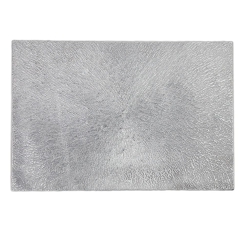 Table Mat Vinyl 6 Pcs Set - K - Silver, Home & Lifestyle, Mats, Chase Value, Chase Value