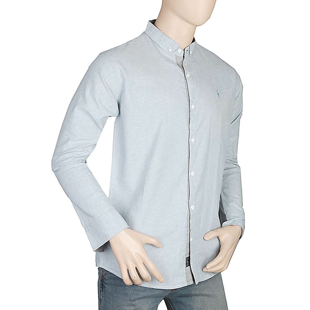 Men's Casual Shirt - Sky Blue, Men, Shirts, Chase Value, Chase Value
