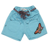 Girls Short - Sky Blue, Girls Shorts Skirts, Chase Value, Chase Value