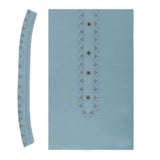 Men's Mashriq Embroidered Un-Stitched Suit - Steel-Blue, Men, Unstitched Fabric, Chase Value, Chase Value
