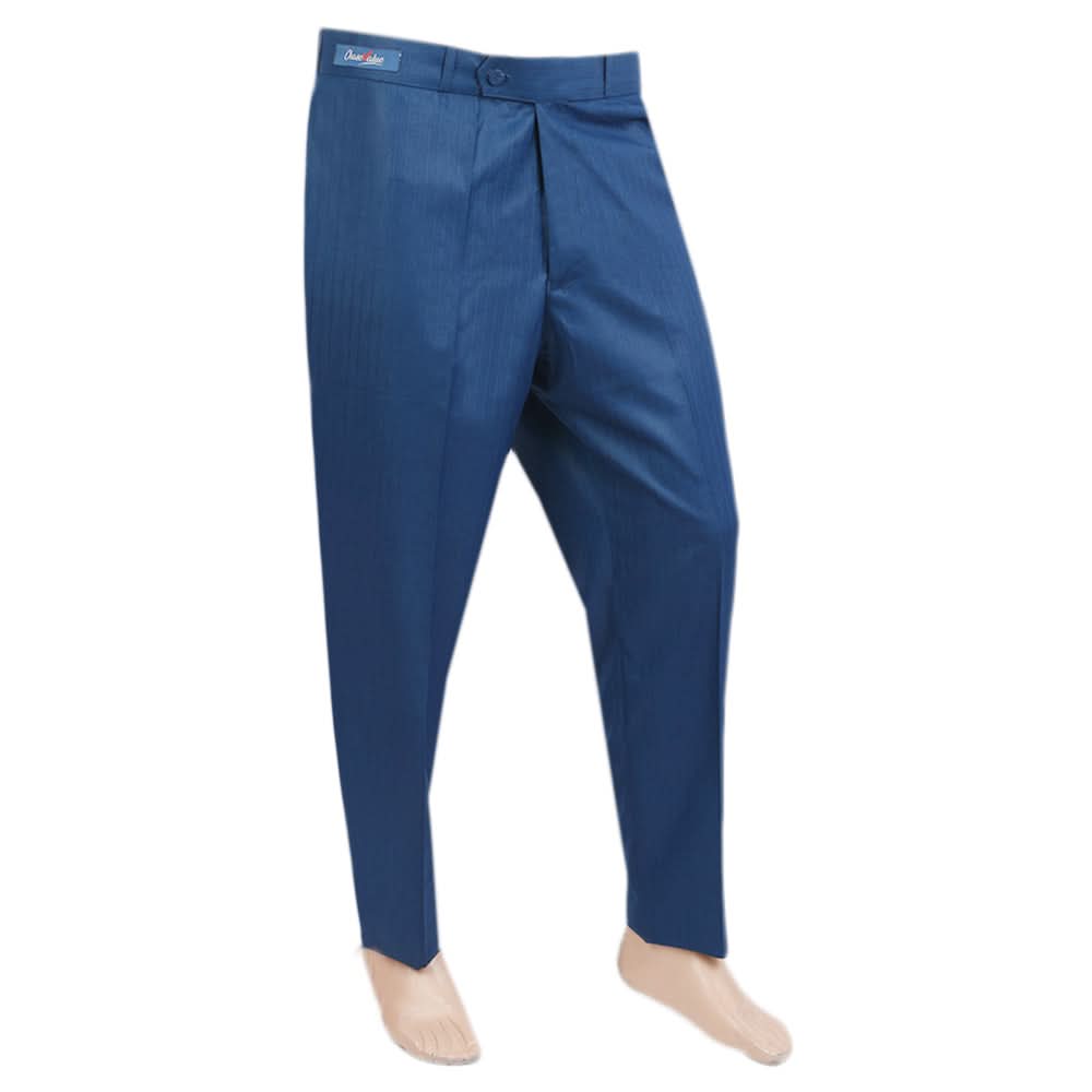 Men's Formal Dress Pant - Blue, Men's Formal Pants, Chase Value, Chase Value