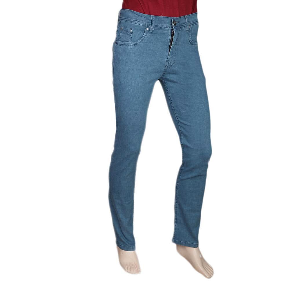 Men's Slim Fit Jeans Pant - Steel Blue, Men, Casual Pants And Jeans, Chase Value, Chase Value