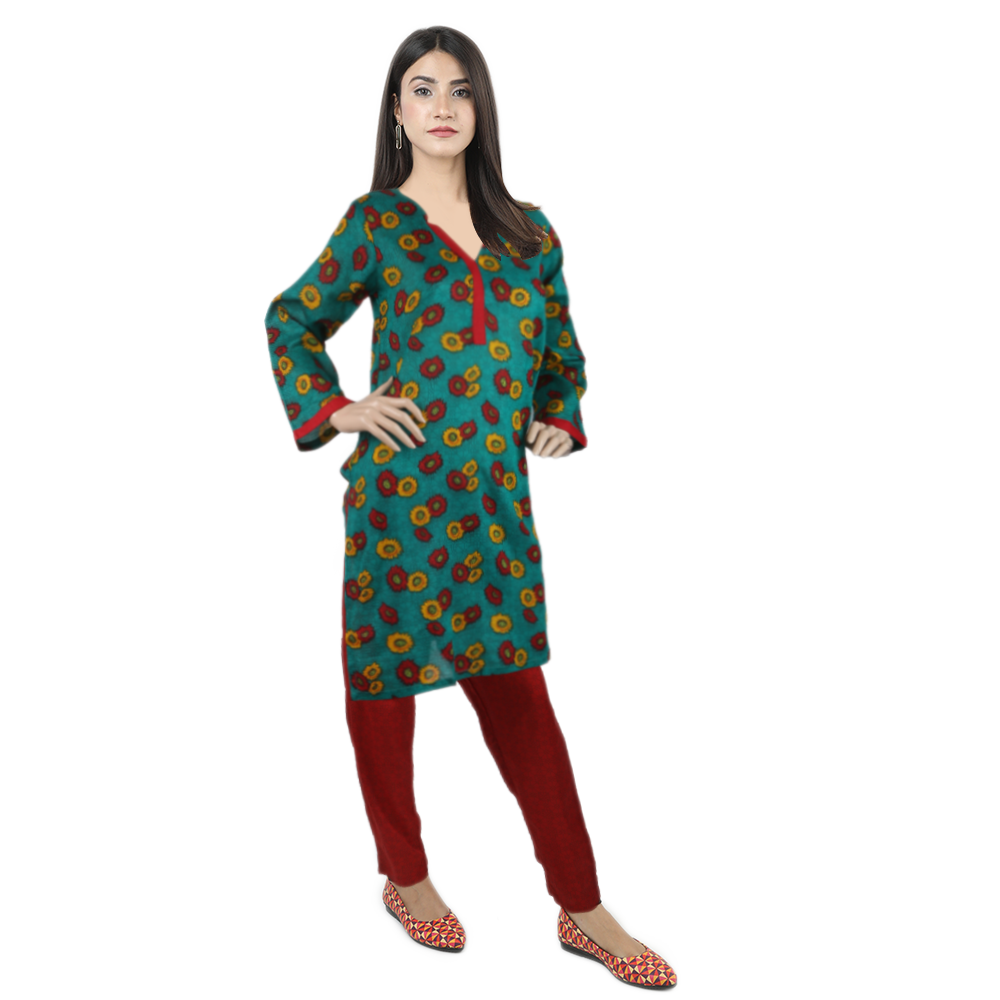 Karizma Printed Lawn 2 Pcs Un-Stitched Suit - 2A, Women, 2Pcs Shalwar Suit, United Textiles, Chase Value