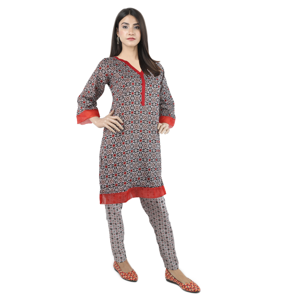 Karizma Printed Lawn 2 Pcs Un-Stitched Suit - 5B, Women, 2Pcs Shalwar Suit, United Textiles, Chase Value