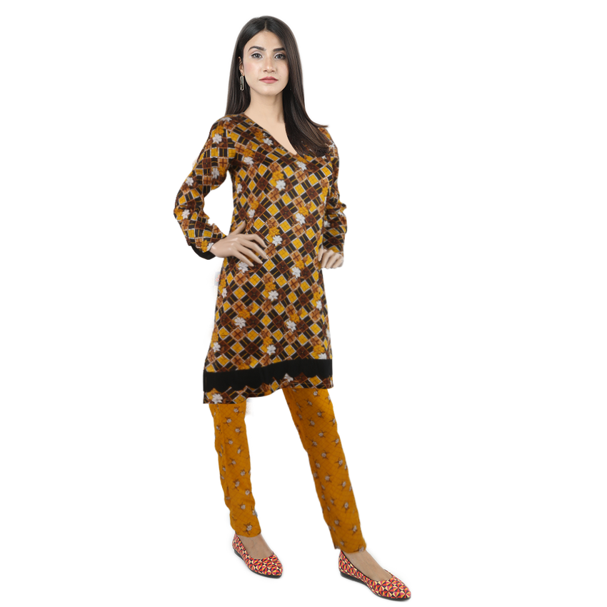 Karizma Printed Lawn 2 Pcs Un-Stitched Suit - 3B, Women, 2Pcs Shalwar Suit, United Textiles, Chase Value