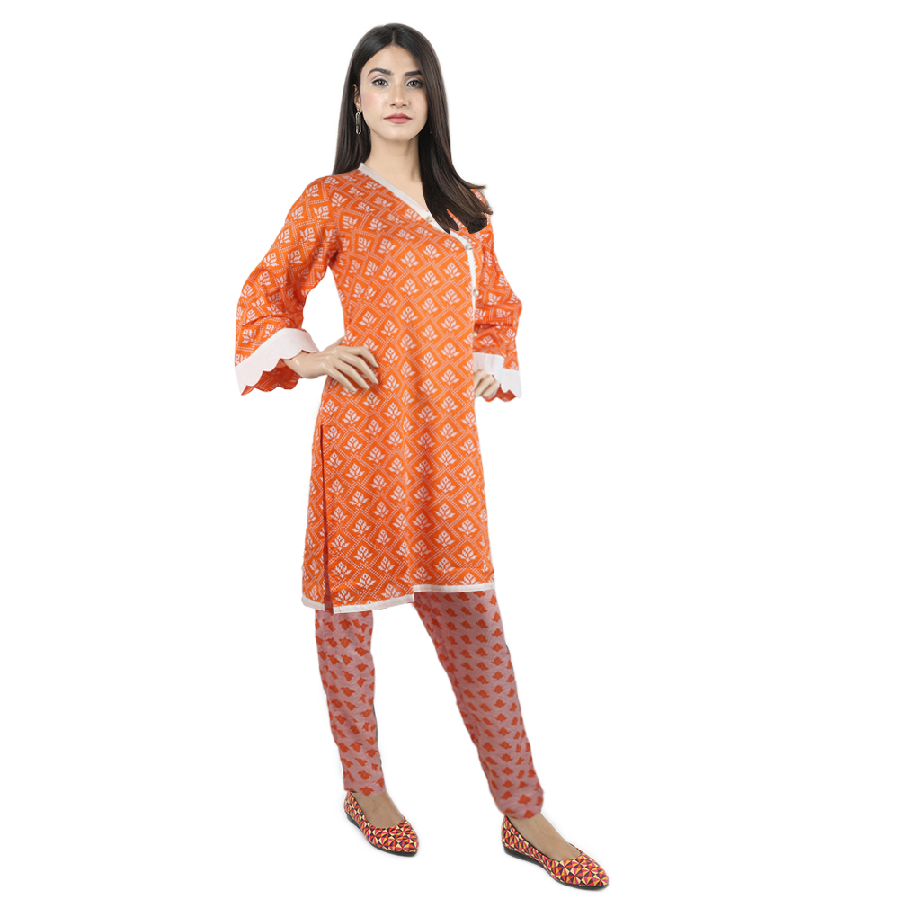 Karizma Printed Lawn 2 Pcs Un-Stitched Suit - 4A, Women, 2Pcs Shalwar Suit, United Textiles, Chase Value