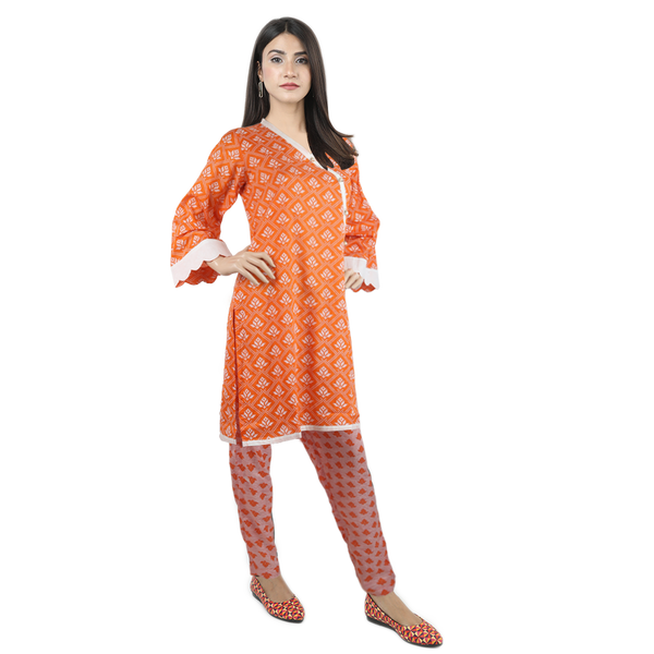 Karizma Printed Lawn 2 Pcs Un-Stitched Suit - 4A, Women, 2Pcs Shalwar Suit, United Textiles, Chase Value