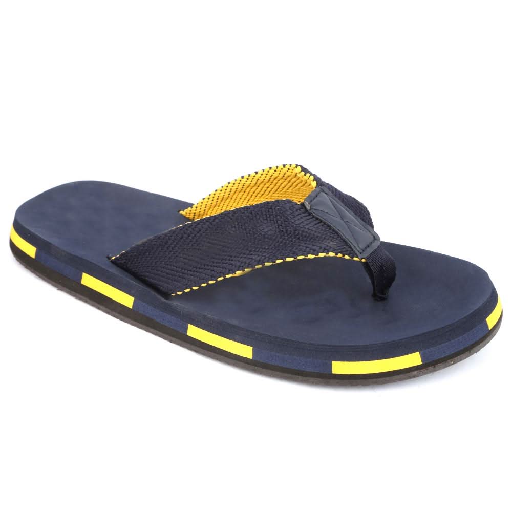 Men's Slippers (T-996) - Navy Blue, Men, Slippers, Chase Value, Chase Value