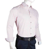 Men's Business Casual Shirt - Red-White, Men, Shirts, Chase Value, Chase Value