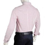 Men's Business Casual Shirt - Red-White, Men, Shirts, Chase Value, Chase Value