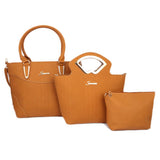 Women's Handbag 3Pc 9724 - TAN, Women, Bags, Chase Value, Chase Value