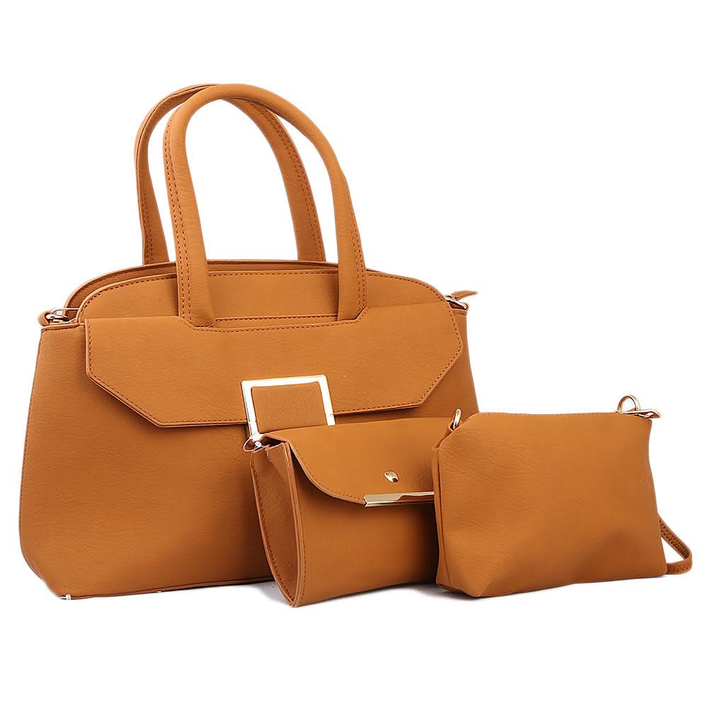 Women's Handbag 3 Piece - Taupe, Women, Bags, Chase Value, Chase Value
