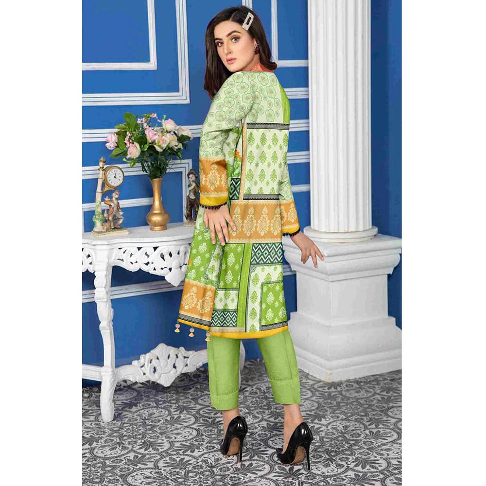 Tehzeeb Digital Khaddar Un-Stitched Kurti V-1, Women, Unstitched Kurti, Ulfat Textile, Chase Value