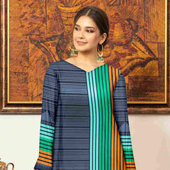 Tehzeeb Digital Khaddar Un-Stitched Kurti V-1, Women, Unstitched Kurti, Ulfat Textile, Chase Value
