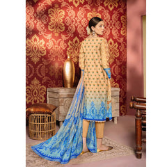 Tehzeeb Digital Printed Cambric 3Pcs Unstitched Suit V1 - 10, Women, 3Pcs Shalwar Suit, Ulfat Textile, Chase Value
