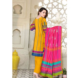Tehzeeb Digital Printed Cambric 3Pcs Unstitched Suit V1 - 5, Women, 3Pcs Shalwar Suit, Ulfat Textile, Chase Value