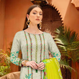 Tehzeeb Digital Printed Cambric 3Pcs Unstitched Suit V1 - 7, Women, 3Pcs Shalwar Suit, Ulfat Textile, Chase Value
