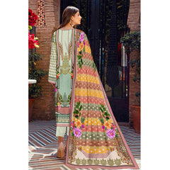 SAQAFAT Twill Digital Printed 3 Pcs Un-Stitched Suit - 9, Women, 3Pcs Shalwar Suit, Ulfat Textile, Chase Value