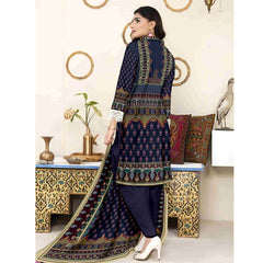 SAQAFAT Twill Digital Printed 3 Pcs Un-Stitched Suit - 5, Women, 3Pcs Shalwar Suit, Ulfat Textile, Chase Value