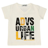 Boys Half Sleeves T-Shirt - White, Kids, Boys T-Shirts, Chase Value, Chase Value