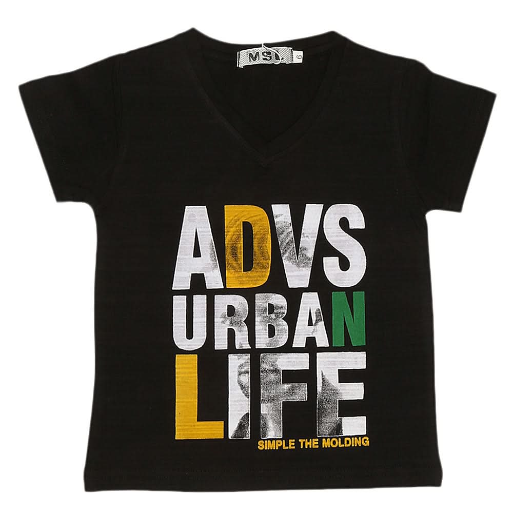 Boys Half Sleeves T-Shirt - Black, Kids, Boys T-Shirts, Chase Value, Chase Value