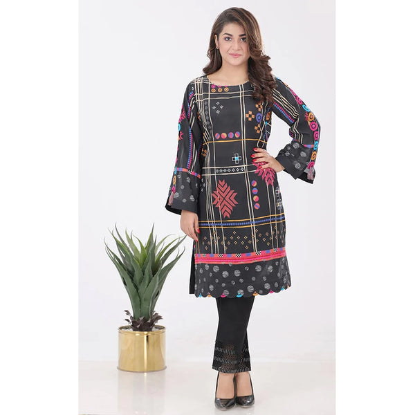 Eminent Black & White Digital Printed Unstitched Kurti Vol 1 - 4, Women, Unstitched Kurti, Eminent, Chase Value