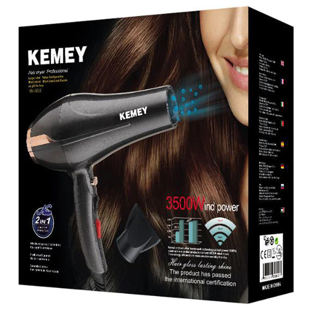 Hair Dryer Kemey KM-5820, Home & Lifestyle, Hair Dryer, Kemei, Chase Value