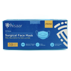 Dust Face Mask Box (50 Mask) - Cyan, Beauty & Personal Care, Health & Hygiene, Women, Face Mask, Men, Face Mask, Chase Value, Chase Value