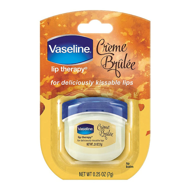 Vaseline Lip Therapy Creme Brulee Lip Balm - 7g, Beauty & Personal Care, Creams And Lotions, Vaseline, Chase Value