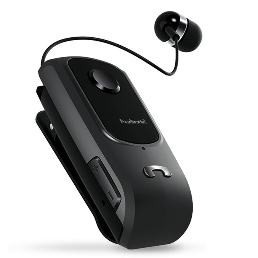 Audionic Business KLIP-ON II Wireless Bluetooth Headset - Black, Home & Lifestyle, Hand Free / Head Phones, Audionic, Chase Value