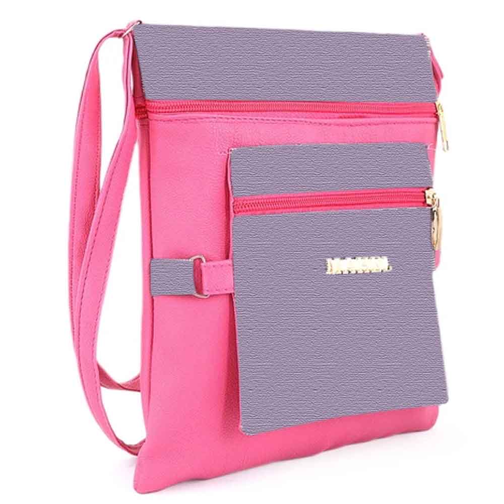 Women's Shoulder Bag (7541) - Pink, Women, Bags, Chase Value, Chase Value