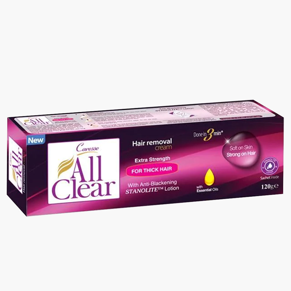 Caresse Hair Removal Cream Extra Strength - 120gm, Hair Removal, Chase Value, Chase Value