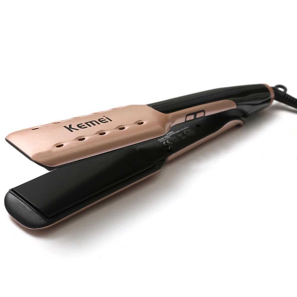 Straightener Kemei KM-5626, Home & Lifestyle, Straightener And Curler, Beauty & Personal Care, Hair Styling, Kemei, Chase Value