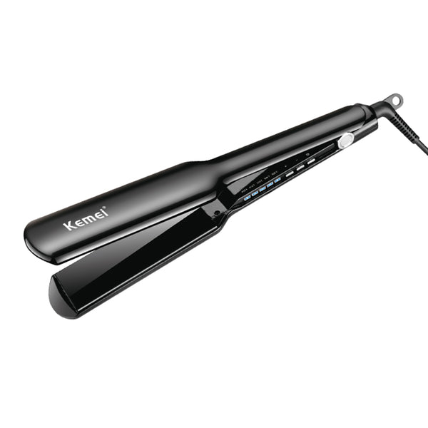 Straightener Kemei - KM-1209, Home & Lifestyle, Straightener And Curler, Beauty & Personal Care, Hair Styling, Kemei, Chase Value