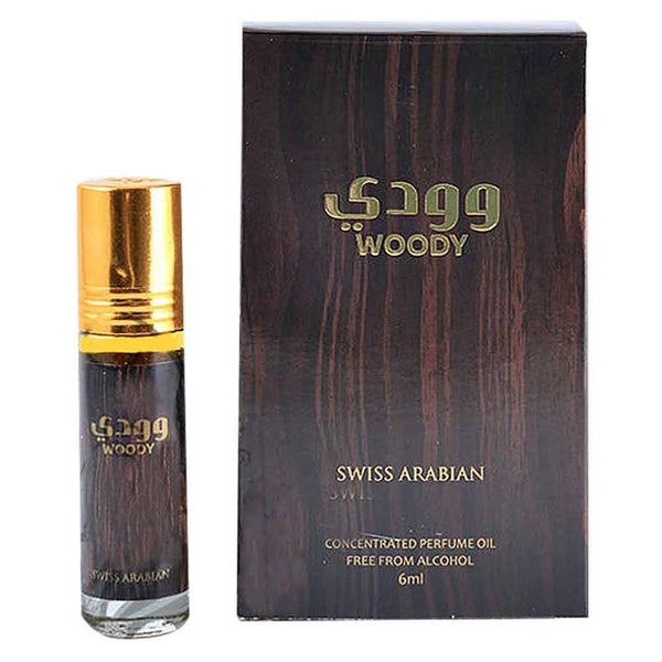 Swiss Arabian Attar 6ml - Woody, Perfumes and Colognes, Chase Value, Chase Value