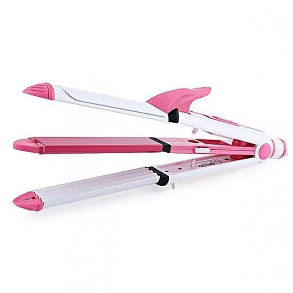 Kemei 3in1 Straightener KM-1291, Home & Lifestyle, Straightener And Curler, Kemei, Chase Value
