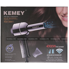 Hair Dryer Kemei KM-9841, Home & Lifestyle, Hair Dryer, Kemei, Chase Value