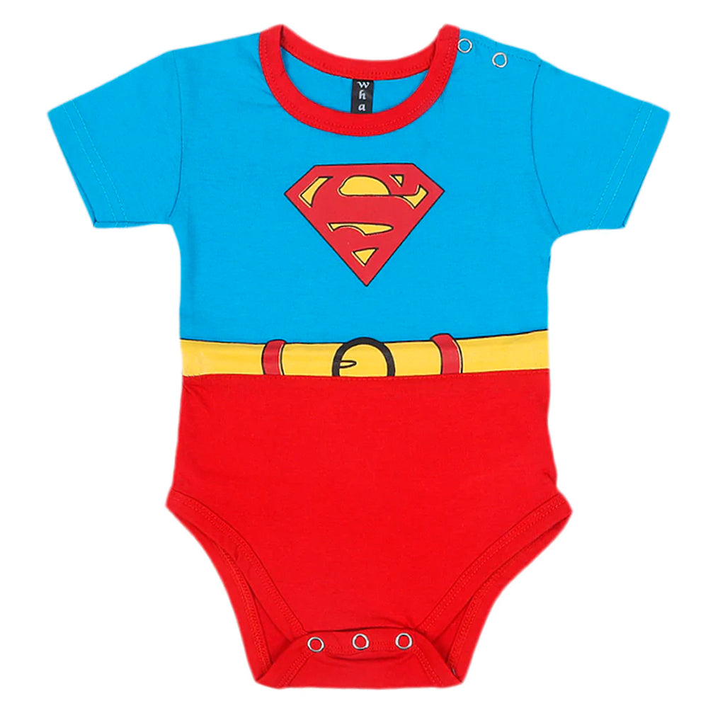 Newborn Boys Character Romper - Blue, Newborn Boys Rompers, Chase Value, Chase Value