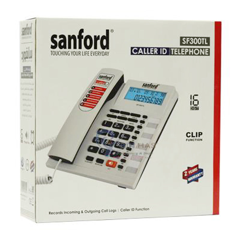 Sanford Caller ID Telephone (SF300TL), Home & Lifestyle, Phone & Intercom, Sanford, Chase Value