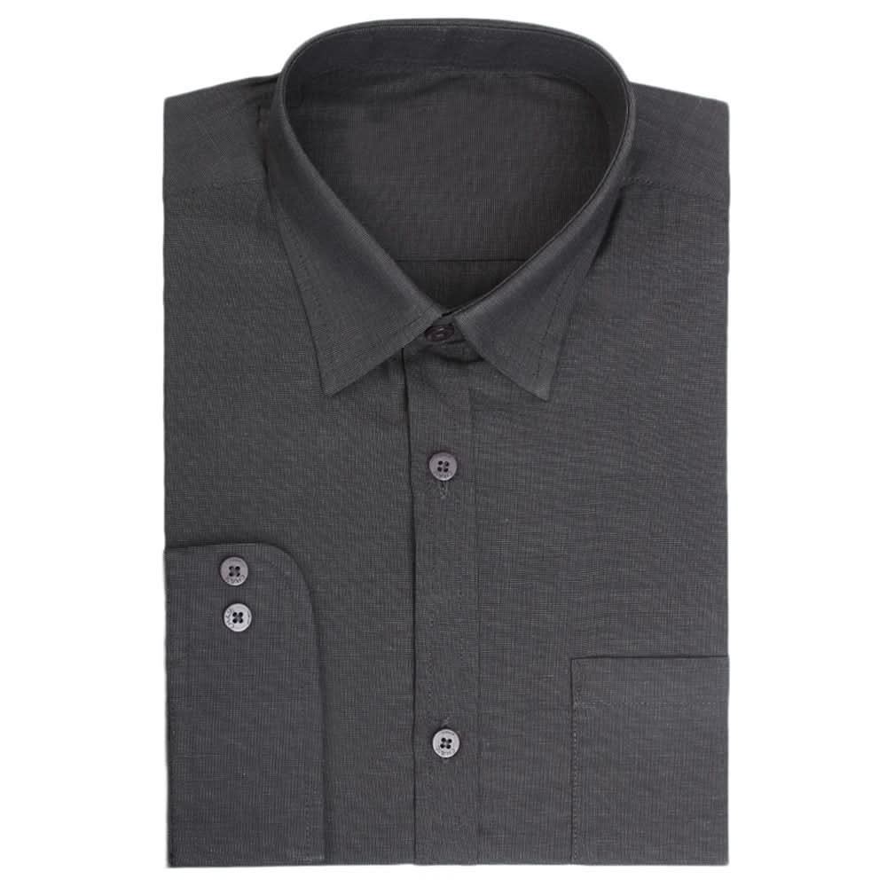 Men's Formal Plain Shirt - Black, Men, Shirts, Chase Value, Chase Value
