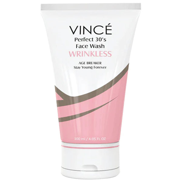 Vince Rejuvenation Perfect 30 Face Wash 100ml, Face Washes, Vince, Chase Value