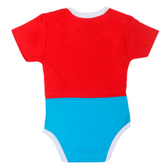 Newborn Boys Character Romper - Red, Newborn Boys Rompers, Chase Value, Chase Value