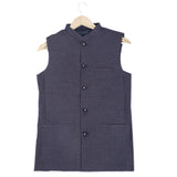 Men's Waist Coat Fancy Suit - Navy Blue, Men, Waist Coats, Chase Value, Chase Value