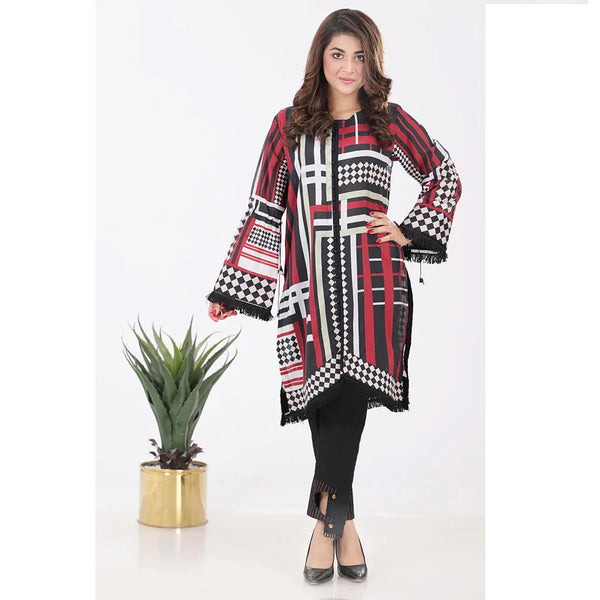 Eminent Black & White Digital Printed Unstitched Kurti Vol 1 - 7, Women, Unstitched Kurti, Eminent, Chase Value