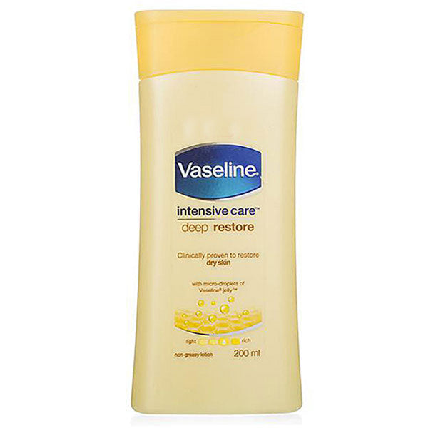 Vaseline Intensive Care Deep Restore Body Lotion - 200ml, Beauty & Personal Care, Creams And Lotions, Vaseline, Chase Value