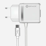 Space Micro USB Cable Charger - WC105, Home & Lifestyle, Mobile Charger, Chase Value, Chase Value
