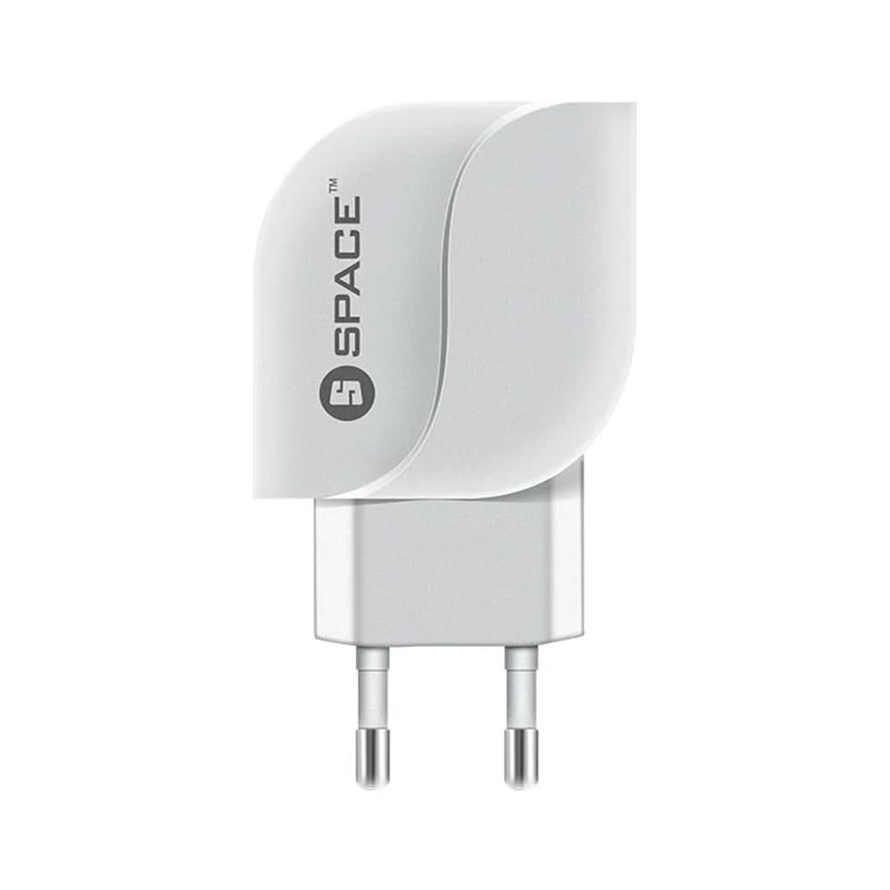 Space Adaptive Fast Wall Charger  WC-106 – White, Home & Lifestyle, Mobile Charger, Chase Value, Chase Value