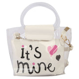 Girls Shoulder Bag 001 - White, Kids, Kids Bags, Chase Value, Chase Value