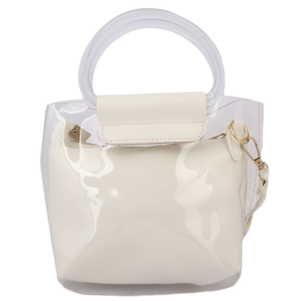 Girls Shoulder Bag 002 - White, Kids, Kids Bags, Chase Value, Chase Value