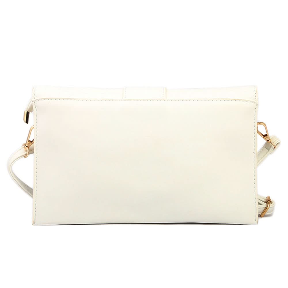 Women's Clutch 68010 - White, Women, Clutches, Chase Value, Chase Value